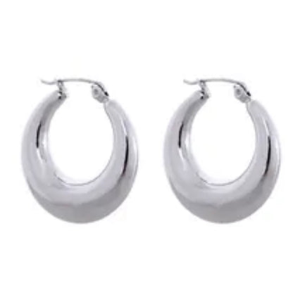 Daily Luxe Hoops - 18K Gold Plated Hoop Earrings for Women | ENNVY
