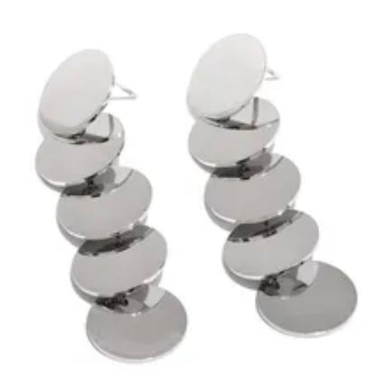 Chaya Dangle Earrings - 18K Gold Plated Drop Earrings for Women | ENNVY