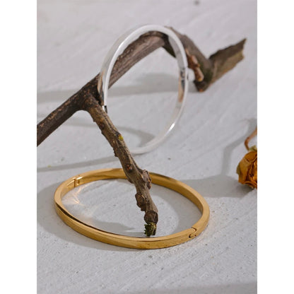Destiny Bangles - 18K Gold Plated Bangle Bracelet for Women | ENNVY