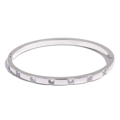 Infinity Bangle - 18K Gold Plated Bangle Bracelet for Women | ENNVY