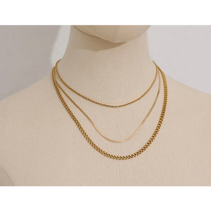 The Trinity Necklace - 18K Gold Plated Necklace for Women | ENNVY
