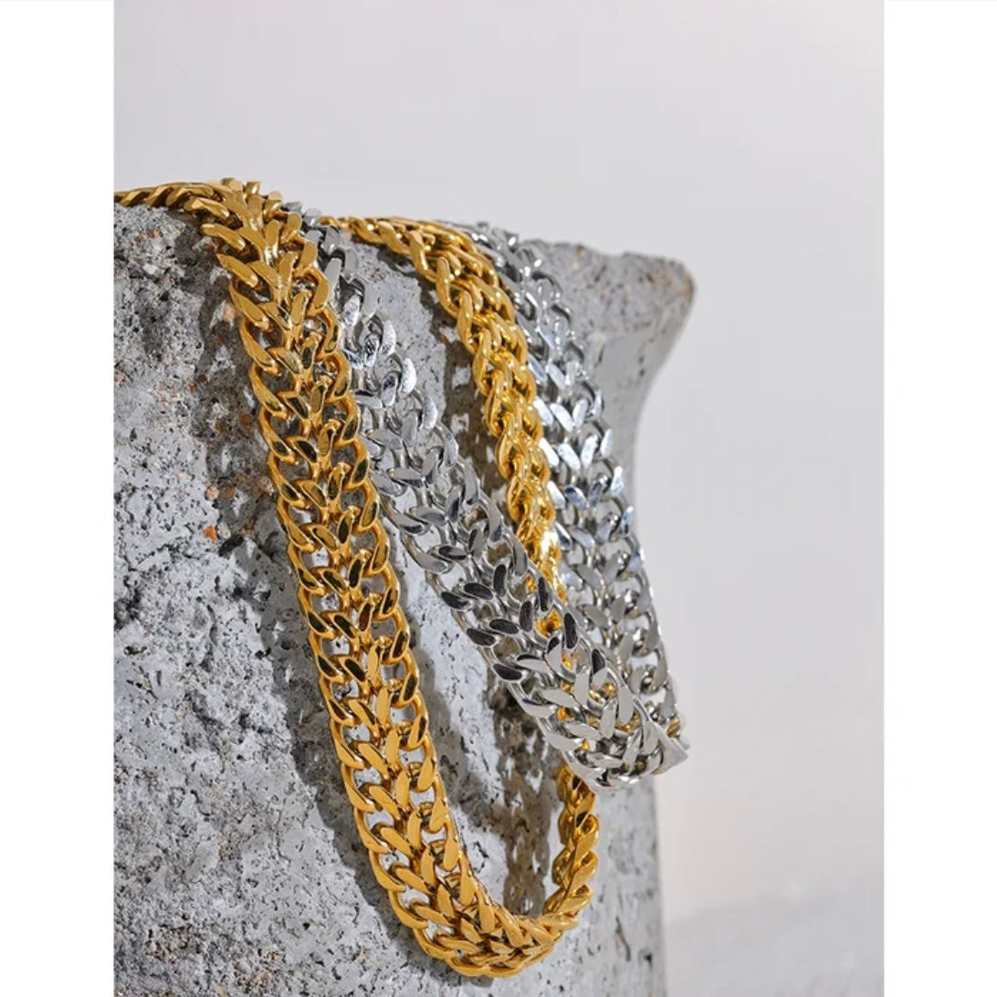 Bella Cuban Necklace - 18K Gold Plated Necklace for Women | ENNVY