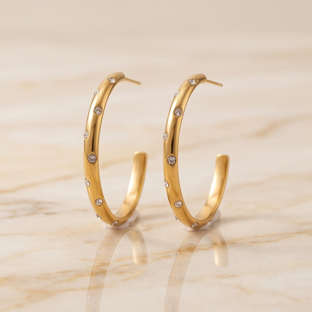 Always Chic Hoops