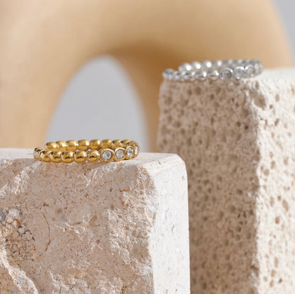 It's Giving Luxe Ring - 18K Gold Plated Statement Ring for Women | ENNVY