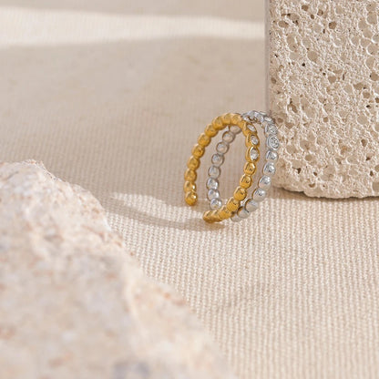 It's Giving Luxe Ring - 18K Gold Plated Statement Ring for Women | ENNVY