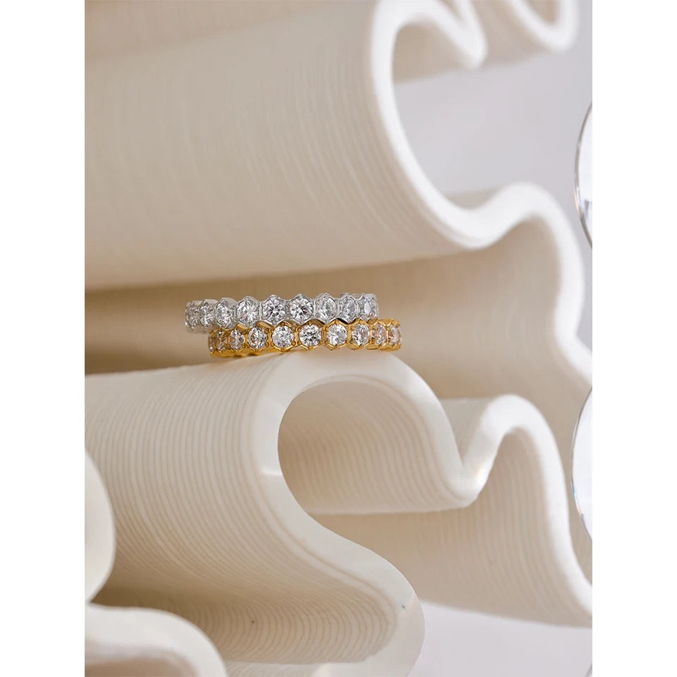 Stacked Intentions Ring