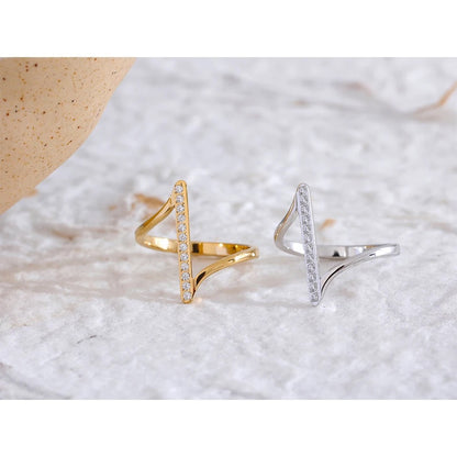Cut Different Ring - 18K Gold Plated Statement Ring for Women | ENNVY