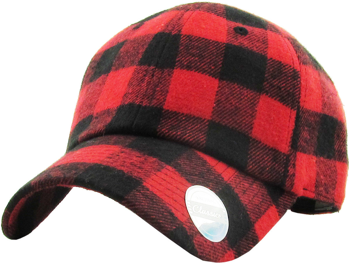 Buffalo Plaid Baseball Cap