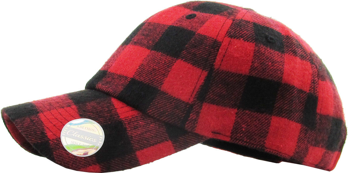 Buffalo Plaid Baseball Cap
