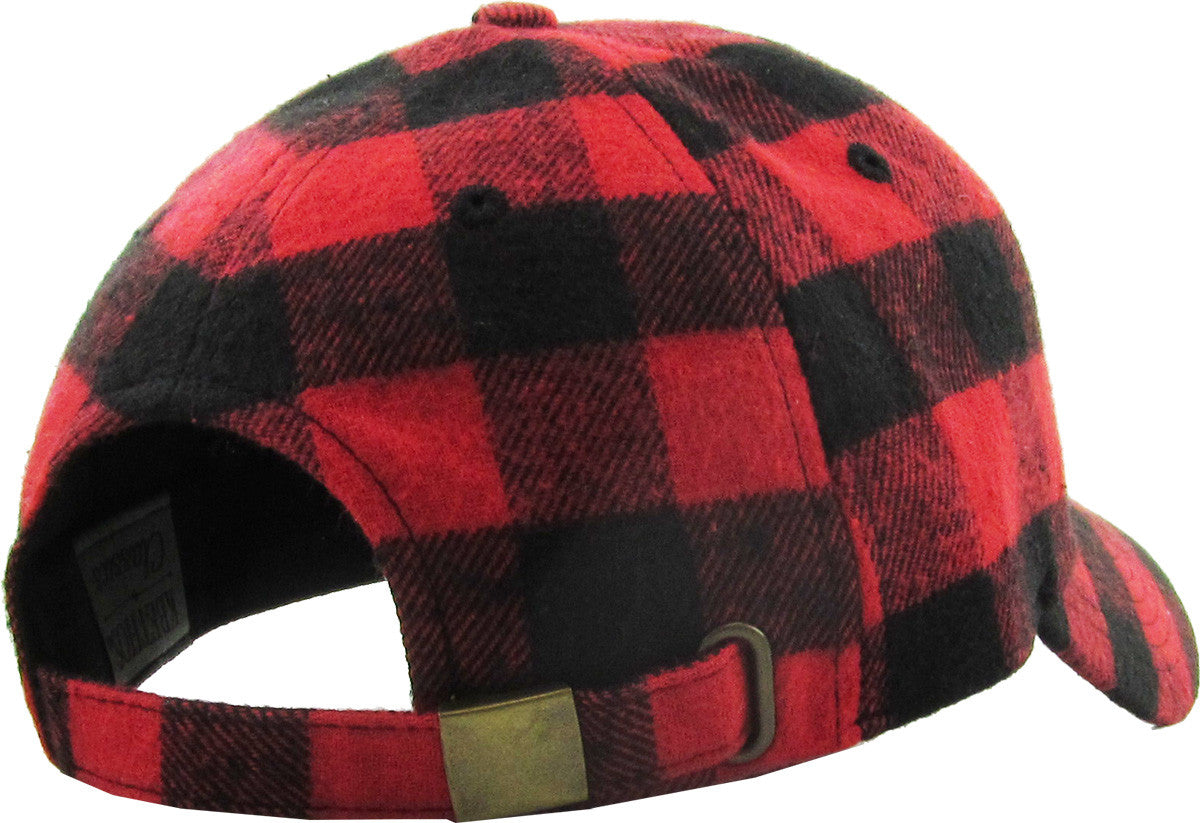 Buffalo Plaid Baseball Cap