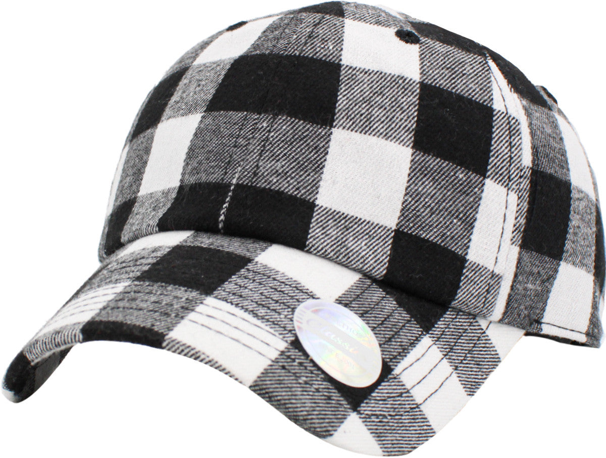 Buffalo Plaid Baseball Cap