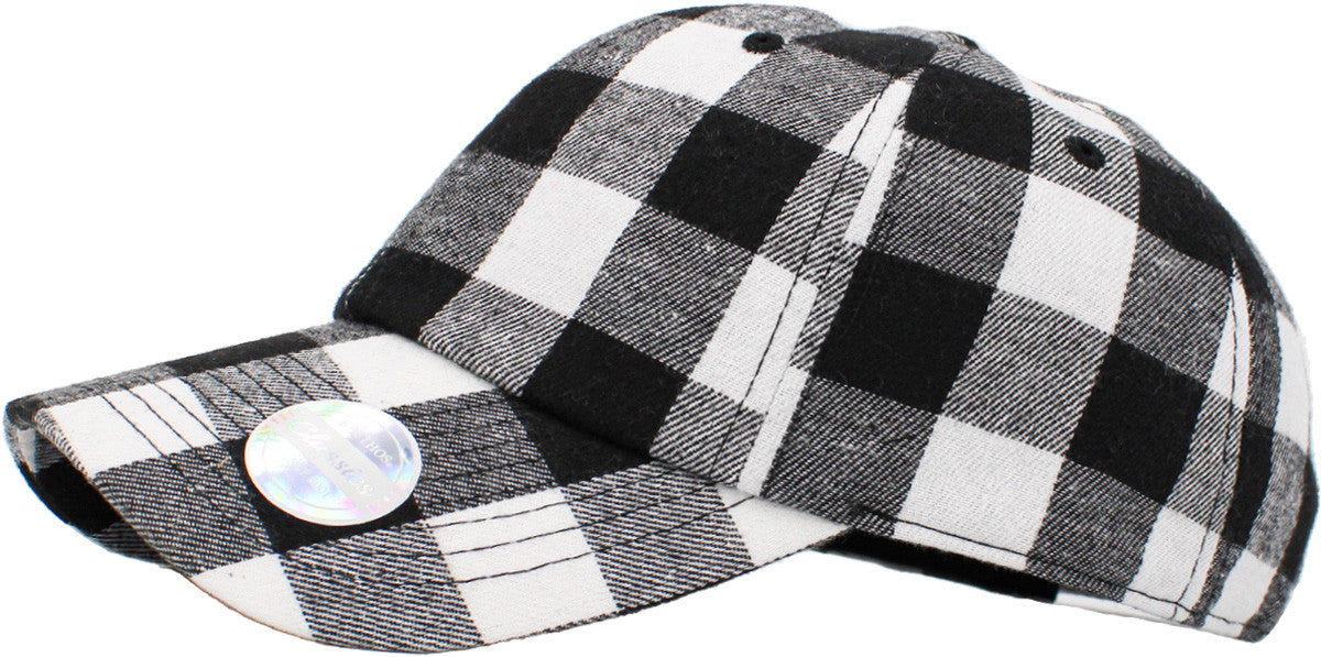 Buffalo Plaid Baseball Cap