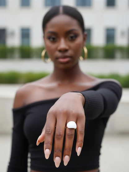 She's So Classy Ring - 18K Gold Plated Statement Ring for Women | ENNVY