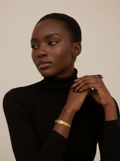 Audacity Bangle - 18K Gold Plated Bangle Bracelet for Women | ENNVY