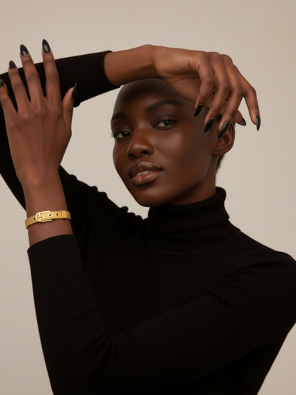 Audacity Bangle - 18K Gold Plated Bangle Bracelet for Women | ENNVY