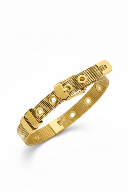 Audacity Bangle - 18K Gold Plated Bangle Bracelet for Women | ENNVY