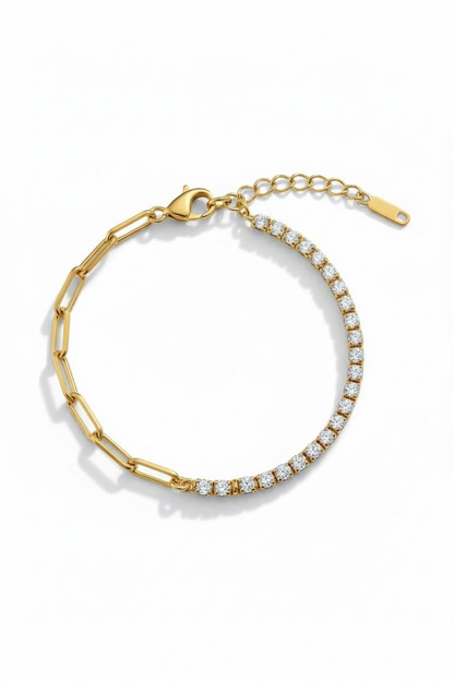 Pretty Without Permission Bracelet - 18K Gold Plated Chain Bracelet for Women | ENNVY