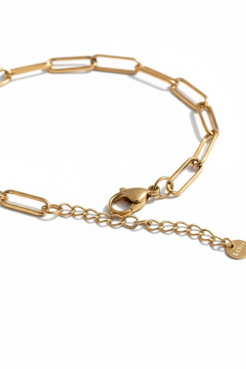 Intentionally Linked Bracelet - 18K Gold Plated Chain Bracelet for Women | ENNVY