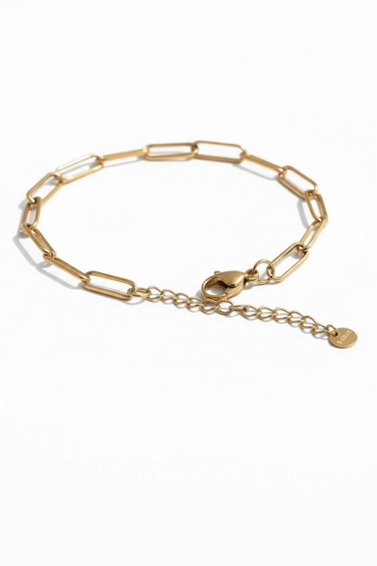 Intentionally Linked Bracelet - 18K Gold Plated Chain Bracelet for Women | ENNVY