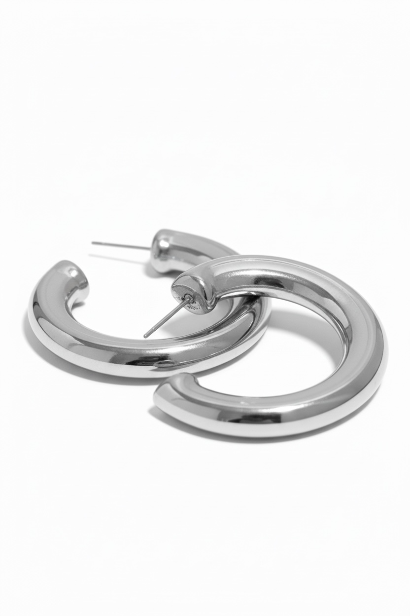 Never Basic Hoops - 18K Gold Plated Hoop Earrings for Women | ENNVY