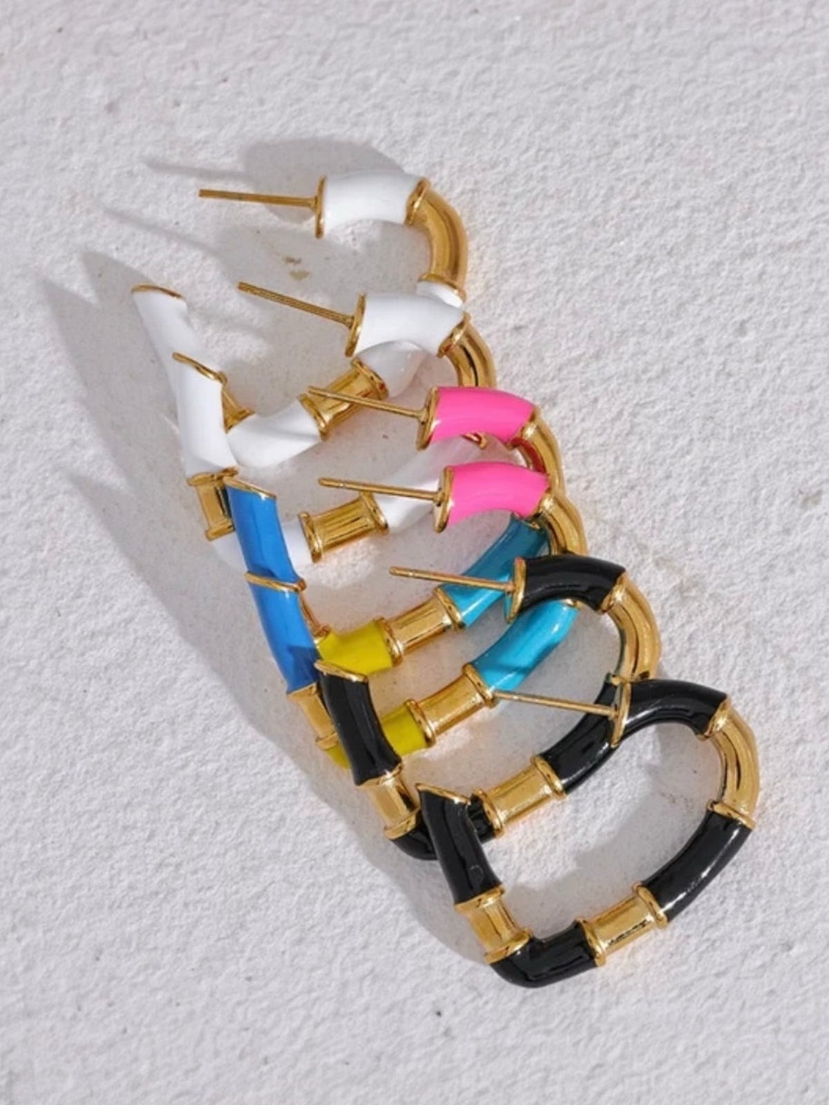 Love Simply Hoops - 18K Gold Plated Hoop Earrings for Women | ENNVY
