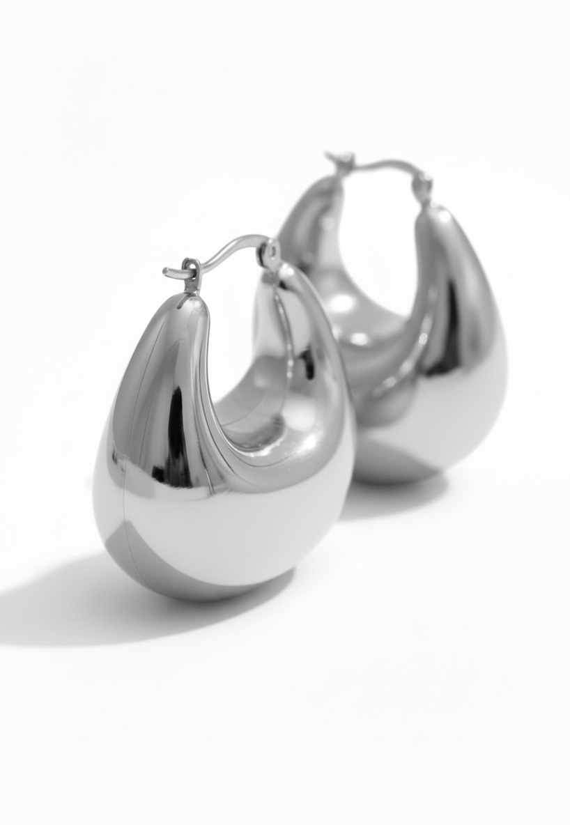 Bold Hoops - 18K Gold Plated Hoop Earrings for Women | ENNVY