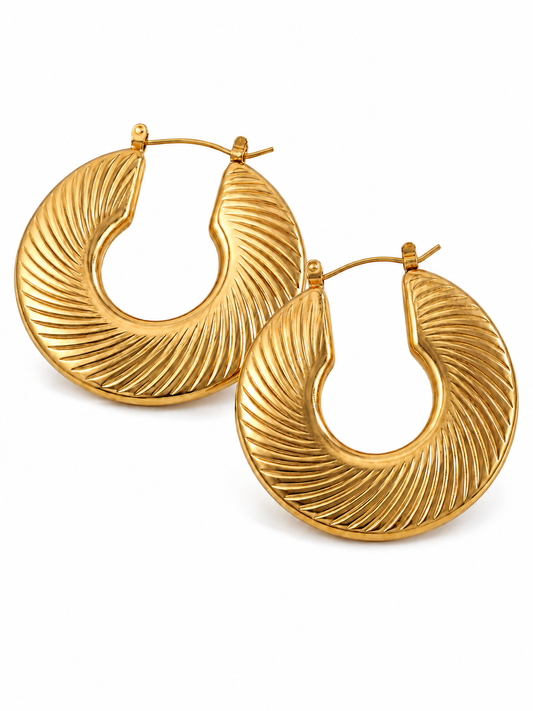Unmistakably Chic Hoops