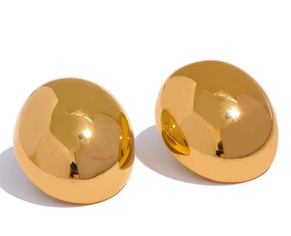 Nova Studs - 18K Gold Plated Stud Earrings for Women | ENNVY