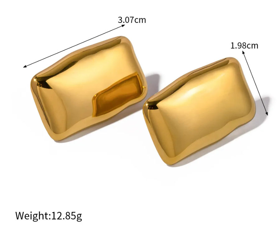 Iconic Studs - 18K Gold Plated Stud Earrings for Women | ENNVY