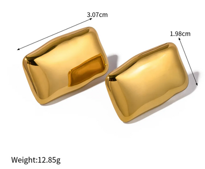 Iconic Studs - 18K Gold Plated Stud Earrings for Women | ENNVY