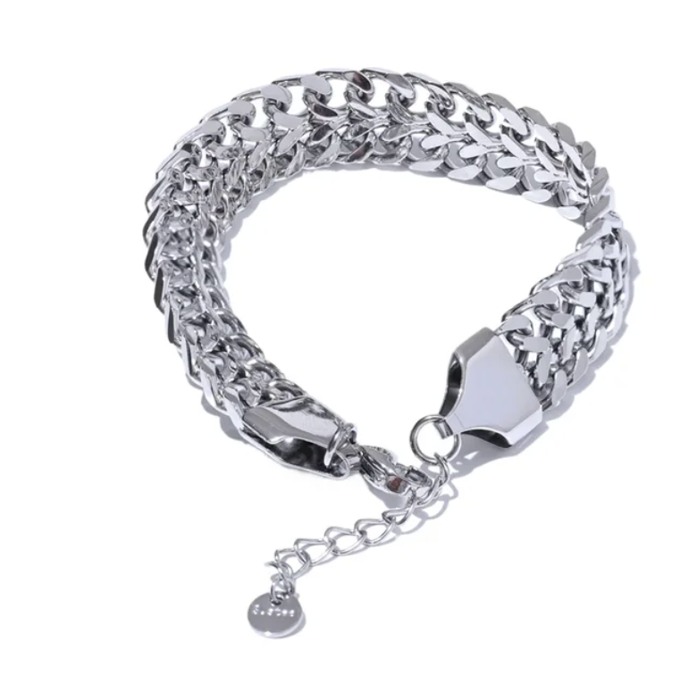 Bella Cuban Bracelet - 18K Gold Plated Chain Bracelet for Women | ENNVY