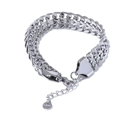 Bella Cuban Bracelet - 18K Gold Plated Chain Bracelet for Women | ENNVY