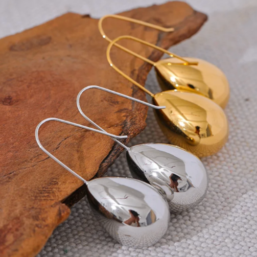 Mina Drop Earrings - 18K Gold Plated Drop Earrings for Women | ENNVY