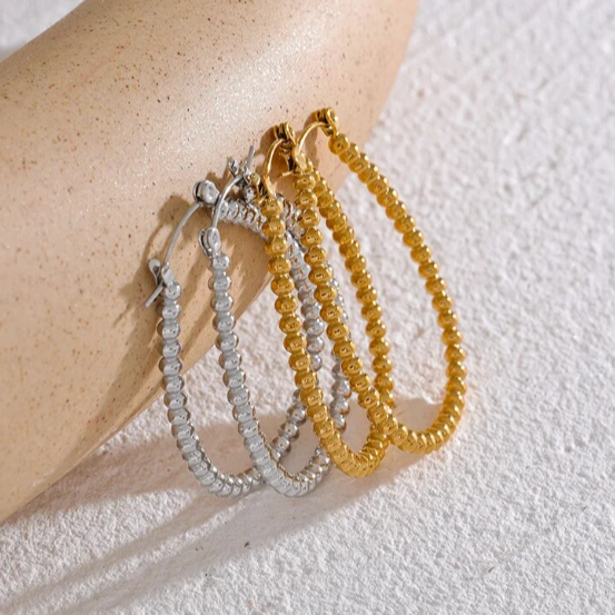 Too Cute Hoops - 18K Gold Plated Hoop Earrings for Women | ENNVY