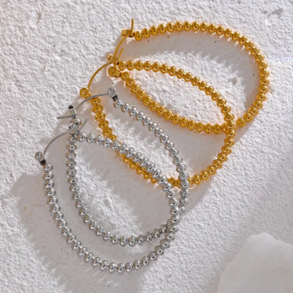 Too Cute Hoops - 18K Gold Plated Hoop Earrings for Women | ENNVY