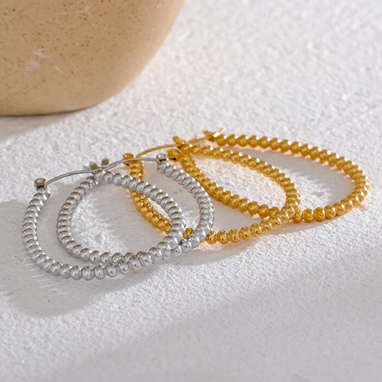 Too Cute Hoops - 18K Gold Plated Hoop Earrings for Women | ENNVY