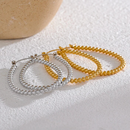 Too Cute Hoops - 18K Gold Plated Hoop Earrings for Women | ENNVY