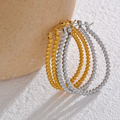 Too Cute Hoops - 18K Gold Plated Hoop Earrings for Women | ENNVY