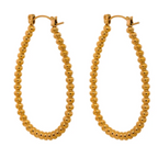Too Cute Hoops - 18K Gold Plated Hoop Earrings for Women | ENNVY