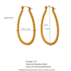 Too Cute Hoops - 18K Gold Plated Hoop Earrings for Women | ENNVY
