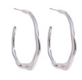 Forget-Me-Not Hoops - 18K Gold Plated Hoop Earrings for Women | ENNVY