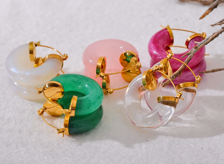 Can't Miss Hoops - 18K Gold Plated Hoop Earrings for Women | ENNVY