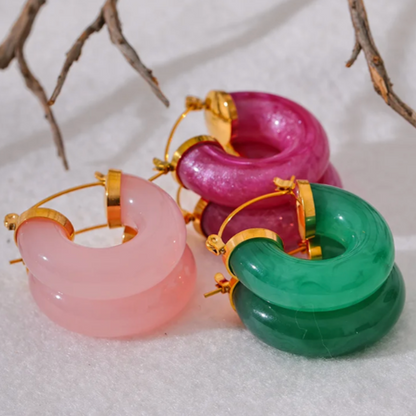Can't Miss Hoops - 18K Gold Plated Hoop Earrings for Women | ENNVY