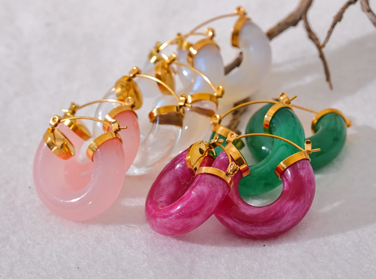 Can't Miss Hoops - 18K Gold Plated Hoop Earrings for Women | ENNVY
