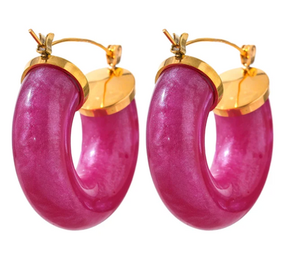 Can't Miss Hoops - 18K Gold Plated Hoop Earrings for Women | ENNVY