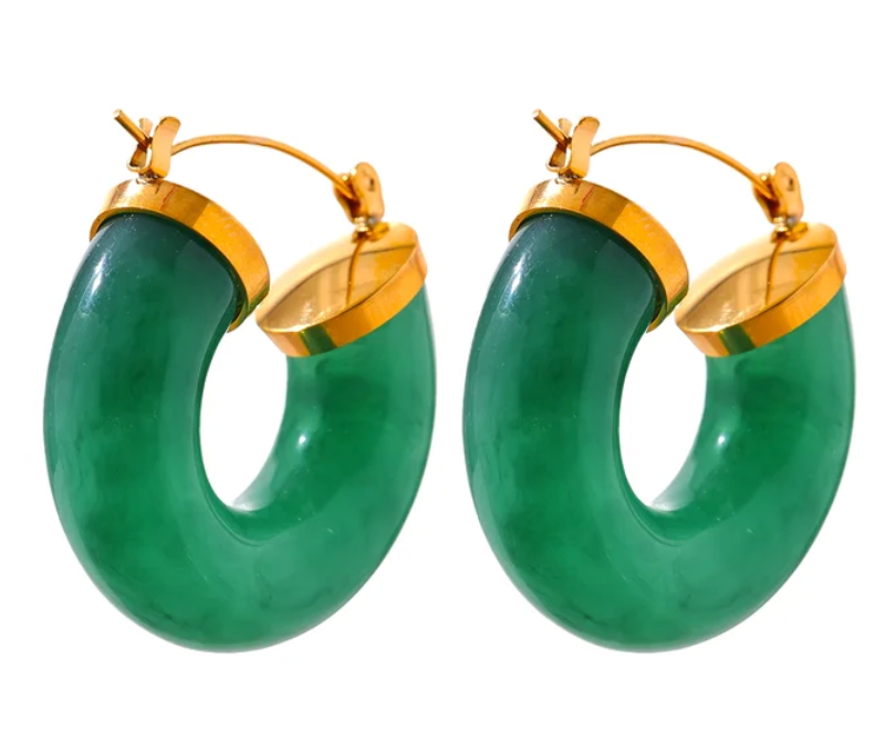 Can't Miss Hoops - 18K Gold Plated Hoop Earrings for Women | ENNVY