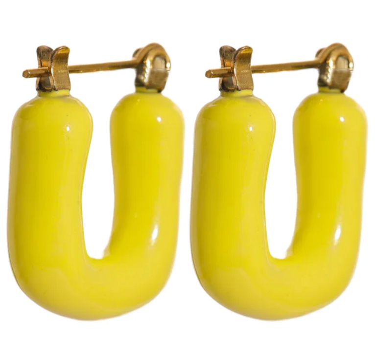 Color Me Her Hoops - 18K Gold Plated Hoop Earrings for Women | ENNVY