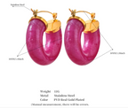 Can't Miss Hoops - 18K Gold Plated Hoop Earrings for Women | ENNVY