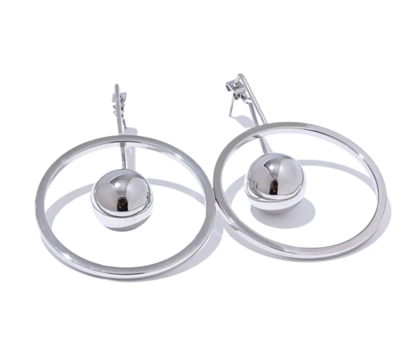 Silent Symphony Drop Earrings