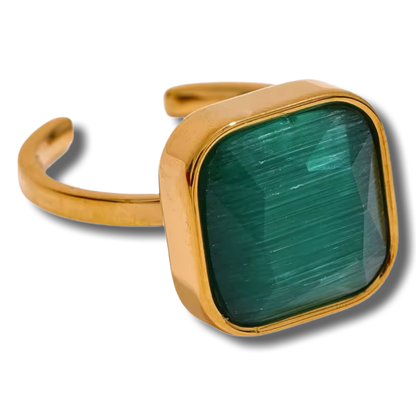 Blazing Confidence Ring - 18K Gold Plated Statement Ring for Women | ENNVY